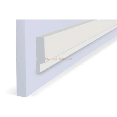 Финишный молдинг LF124A NP правый белый (42х12х2700мм) в Нефтекамске