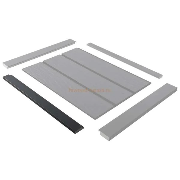 Финишный молдинг LF124A GR15K правый декорированный (42х12х2700мм) в Нефтекамске