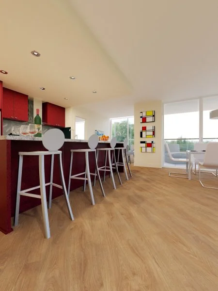 Кварц-виниловая плитка FineFloor Light Дуб Эно FF-1371 в Нефтекамске