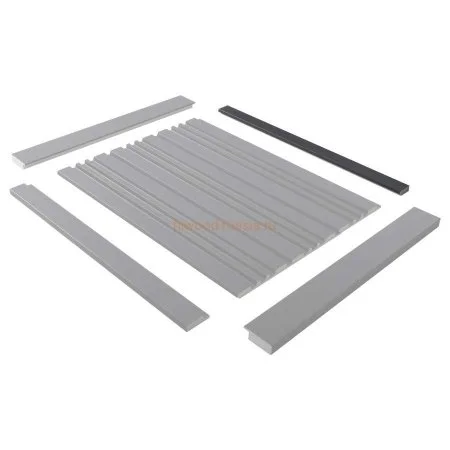 Финишный молдинг LF124B GR3 левый декорированный (31х12х2700мм) в Нефтекамске