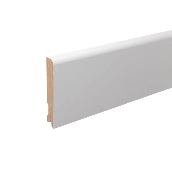 Плинтус MDF Bonkeel 24016 Белый (100х16х2400 мм) в Нефтекамске