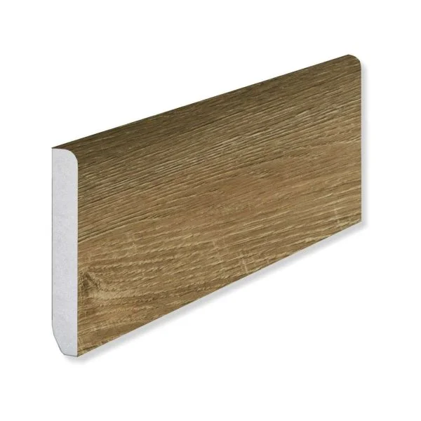 Кварцевый плинтус Fargo 61W921 Дуб Прага градиент 80х11х2200 мм в Нефтекамске