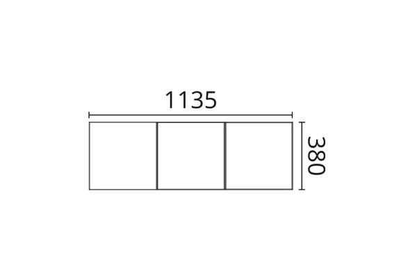 Декоративная панель NMC Arstyl Domino (113.5x38x3.8 см) в Нефтекамске