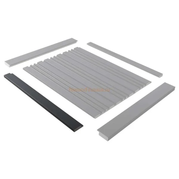 Финишный молдинг LF124A GR3 правый декорированный (42х12х2700мм) в Нефтекамске