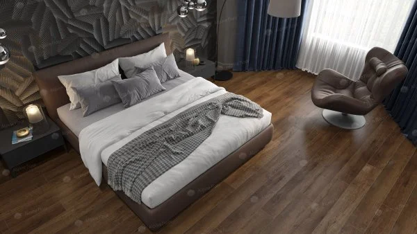 Кварц-виниловая плитка Alpine Floor Premium XL Дуб Шоколадный ЕСО 7-18, 8 мм. 43 класс в Нефтекамске