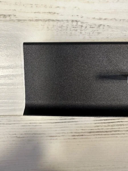 Алюминиевый плинтус Bonkeel ПЛ80 515л Черный (78,5х11,2х2500мм) в Нефтекамске