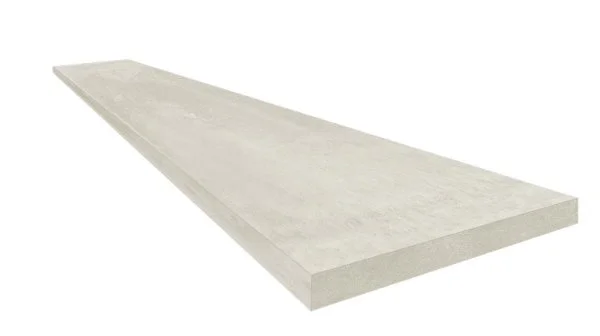 Керамогранит Coliseum Экспо Уайт Ступень угловая правая (Натуральный, 33х60) в Нефтекамске