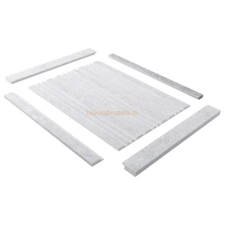 Финишный молдинг LF124B W50 левый декорированный (31х12х2700мм) в Нефтекамске