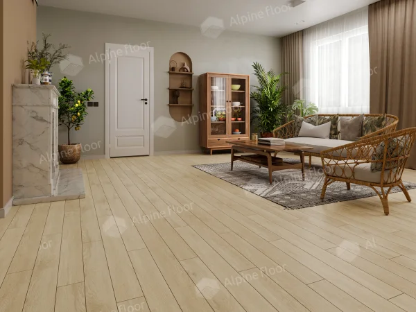 Каменно-полимерная плитка Alpine Floor Grand Sequoia Village Камфора ECO 11-507 4мм, 43 класс в Нефтекамске