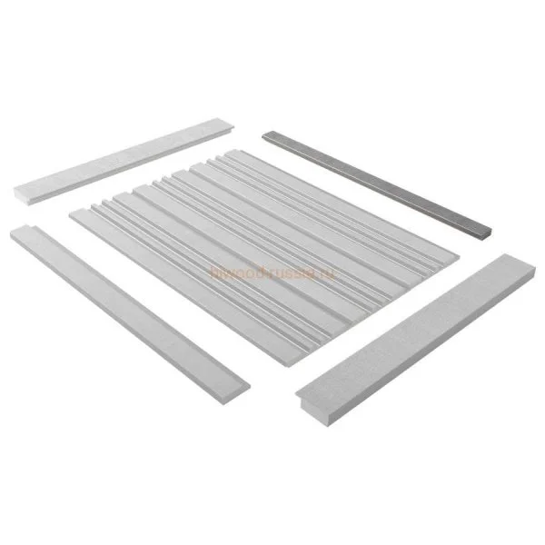 Финишный молдинг LF124B S339S левый декорированный (31х12х2700мм) в Нефтекамске