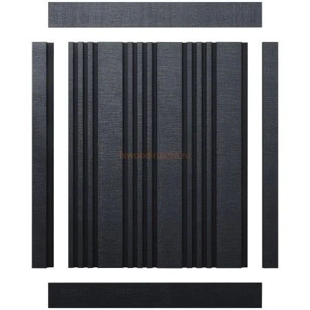 Финишный молдинг LF124A BK114K правый декорированный (42х12х2700мм) в Нефтекамске