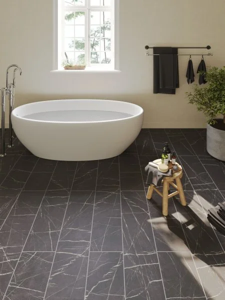 Ламинат Egger PRO 8/33 4V Large Aqua+ Камень Пьетра Гриджиа чёрный EPL246 в Нефтекамске