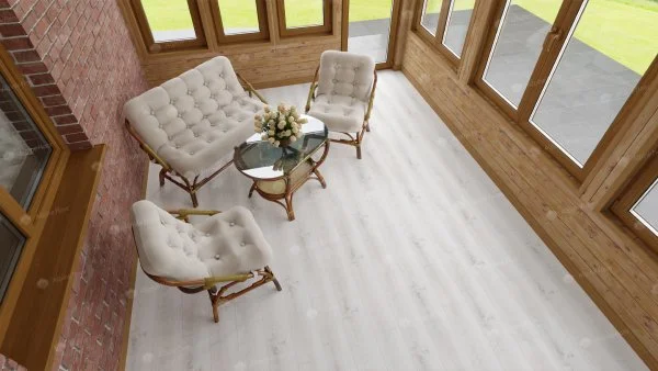 Каменно-полимерная плитка Alpine Floor Classic Дуб Выбеленный ECO 182-8, 4мм 43 класс в Нефтекамске