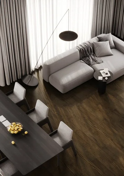 Паркетная доска Quartz Parquet Классик 7 мм Дуб Брауни 413 в Нефтекамске