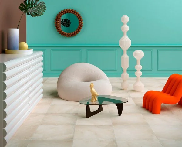 Керамогранит Coliseum Ривьера Уайт 60х60 (Натуральный и Реттифицированный) в Нефтекамске