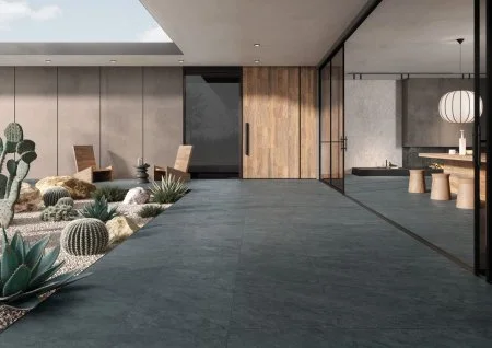 Керамогранит Vitra QuarStone Антрацит 60х60 (Натуральная и Реттифицированная) в Нефтекамске