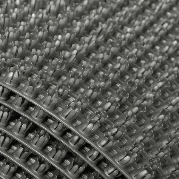 Щетинистое покрытие Альфа-Стиль 128 Серый металлик - 0,9х15 м. пог в Нефтекамске