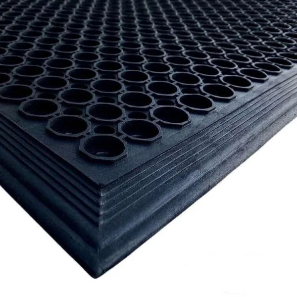 Грязезащитный ячеистый резиновый коврик Ринго-Мат с отверстиями Rem 600х900х12 мм в Нефтекамске