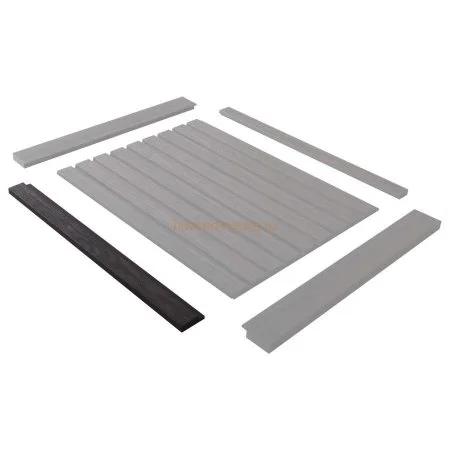 Финишный молдинг LF124A BR395 правый декорированный (42х12х2700мм) в Нефтекамске