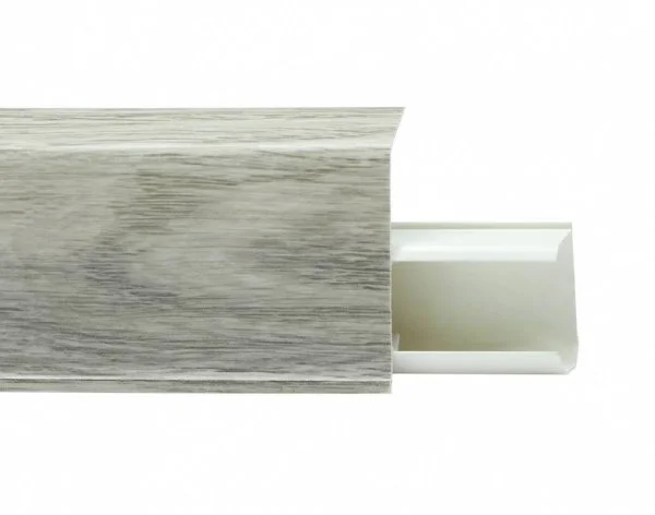 Пластиковый плинтус Royce №549 Дуб Альба (55х23х2200мм) в Нефтекамске