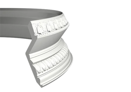 Карниз Европласт 1.50.137 гибкий 2,0 м в Нефтекамске