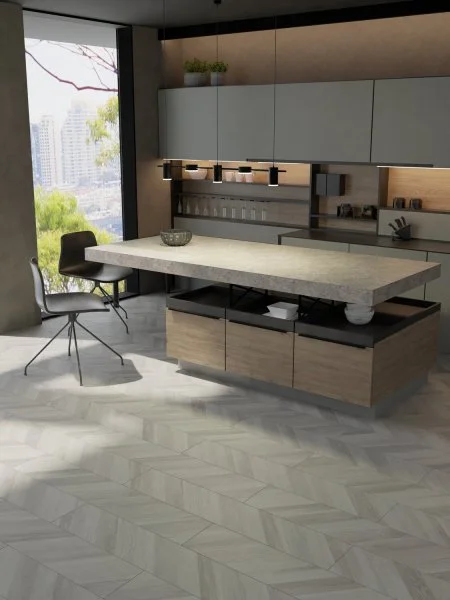 Ламинат Egger PRO 8/33 4V Large Дуб Кестинкорт Пепел левая EPL243F4CL в Нефтекамске