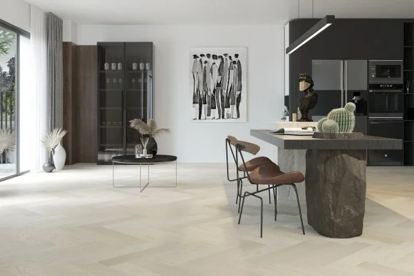 Паркетная доска Quartz Parquet Английская Ёлка Дуб Песочный 33-408 в Нефтекамске