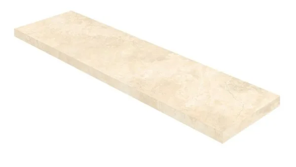 Керамогранит Coliseum Аурелия Уайт Ступень угловая правая (Натуральный, 33х120) в Нефтекамске