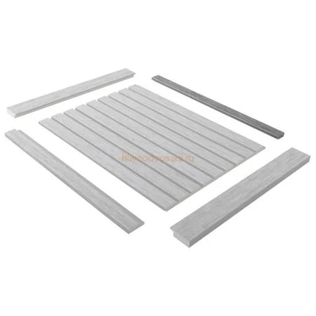 Финишный молдинг LF124B GN68 левый декорированный (31х12х2700мм) в Нефтекамске