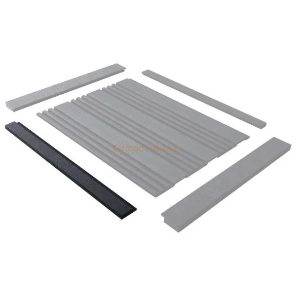 Финишный молдинг LF124A BK114K правый декорированный (42х12х2700мм) в Нефтекамске