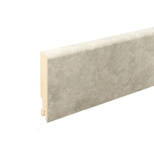 Плинтус MDF Bonkeel 24066 Бетон Лофт Светлый (80х16х2400 мм) в Нефтекамске