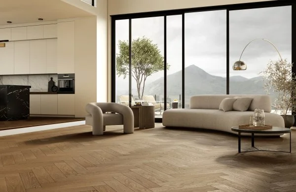 Паркетная доска Quartz Parquet Английская Ёлка Дуб Рустикальный 33-410 в Нефтекамске