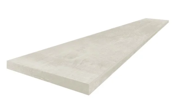 Керамогранит Coliseum Экспо Уайт Ступень угловая левая (Натуральный, 33х60) в Нефтекамске