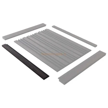 Финишный молдинг LF124A BR395K правый декорированный (42х12х2700мм) в Нефтекамске