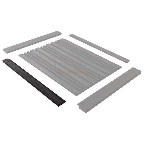 Финишный молдинг LF124A BR395K правый декорированный (42х12х2700мм) в Нефтекамске