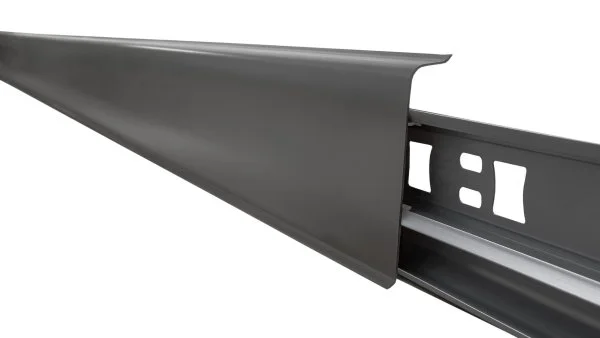 Плинтус пластиковый Arbiton INDO70 220 Чёрный матовый 2.5 м в Нефтекамске