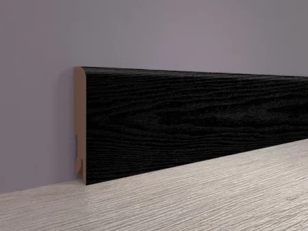 Плинтус MDF Bonkeel 24033 Чёрное Дерево (80х16х2400 мм) в Нефтекамске