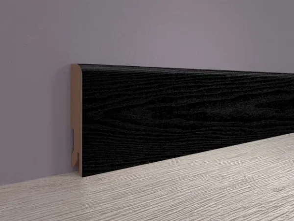 Плинтус MDF Bonkeel 24033 Чёрное Дерево (80х16х2400 мм) в Нефтекамске