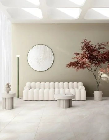 Керамогранит Coliseum Контеа Уайт 60х60 (Натуральный и Реттифицированный) в Нефтекамске