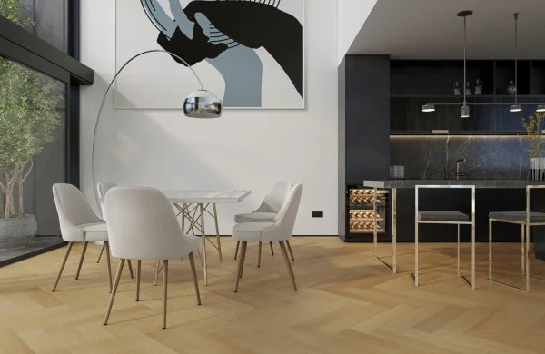 Паркетная доска Quartz Parquet Английская Ёлка Дуб Тоскана 33-407 в Нефтекамске