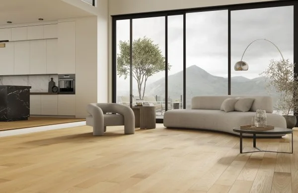 Паркетная доска Quartz Parquet Классик 7 мм Дуб Медовый Раф 463 в Нефтекамске