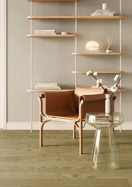 Паркетная доска Quartz Parquet Классик 5 мм Дуб Флэт Уайт 1258-55 в Нефтекамске