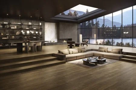 Керамогранит Italon Этернум Фумэ 20х160 (Натуральная и Реттифицированная) в Нефтекамске