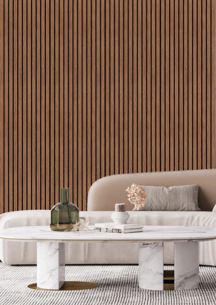 Декоративная панель для стен HiWood LV124 BR396K (120х12х2700мм) в Нефтекамске