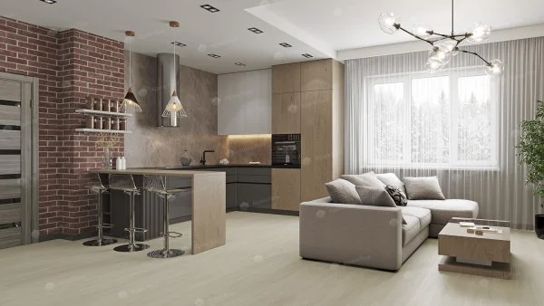 Каменно-полимерная плитка Alpine Floor Solo Ленто ECO 14-5, 3,5 мм 34 класс в Нефтекамске