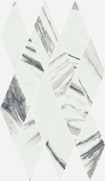 Керамогранит Italon Шарм Делюкс Статуарио Фантастико 28х48 мозаика Даймонд (Люкс) в Нефтекамске