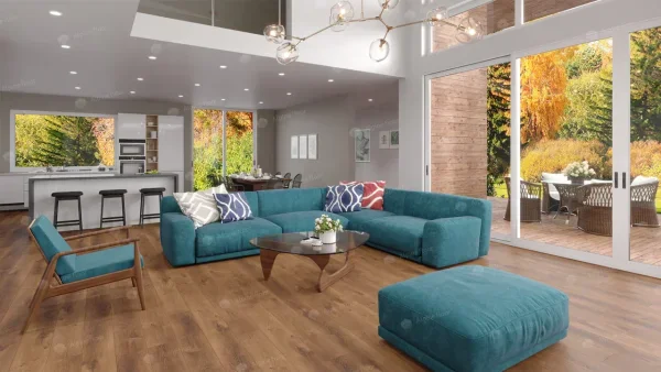 Кварц-виниловая плитка Alpine Floor Premium XL Дуб Насыщенный ЕСО 7-7, 8 мм. 43 класс в Нефтекамске