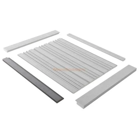 Финишный молдинг LF124A S339S правый декорированный (42х12х2700мм) в Нефтекамске