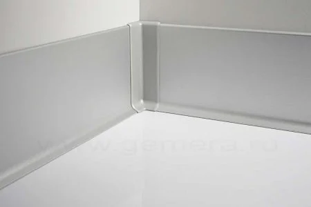 Угол внутренний для плинтуса Fezard ALP-100 (Алюм) в Нефтекамске