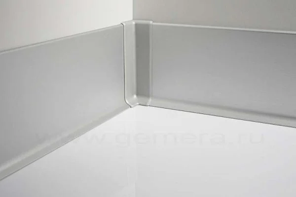 Угол внутренний для плинтуса Fezard ALP-100 (Алюм) в Нефтекамске